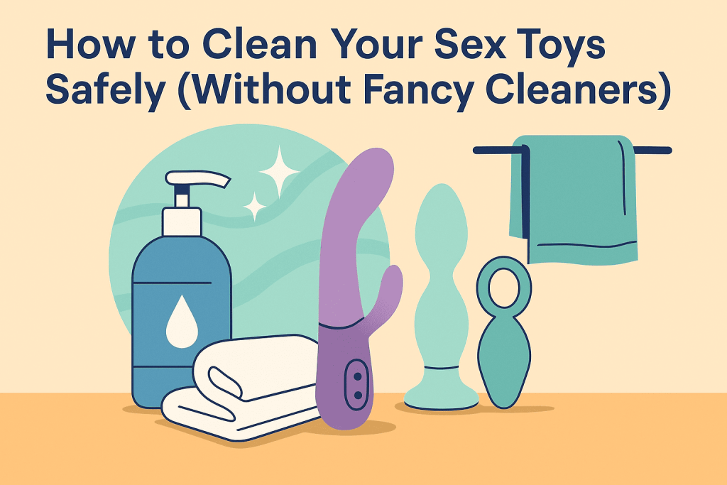 how to clean sex toys properly
